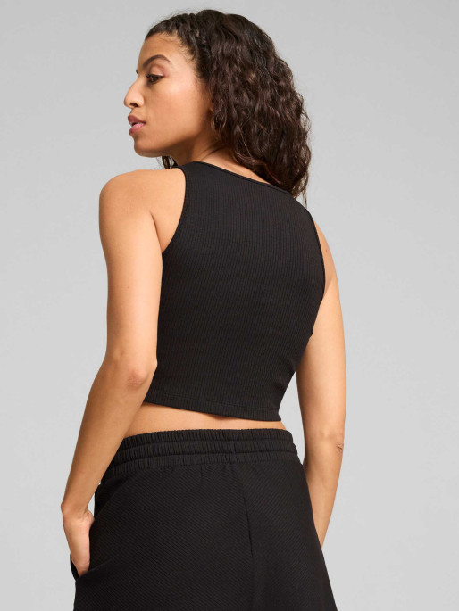 PUMA Maiou Classics Ribbed Crop