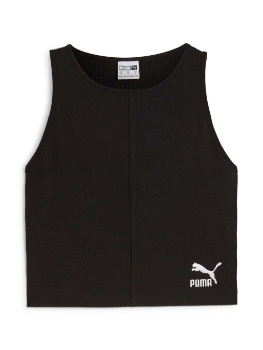 PUMA Maiou Classics Ribbed Crop