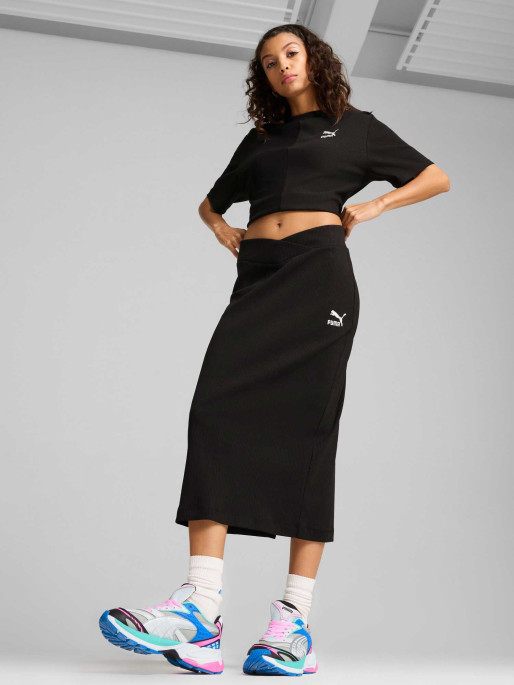 PUMA Fusta Classics Ribbed Midi