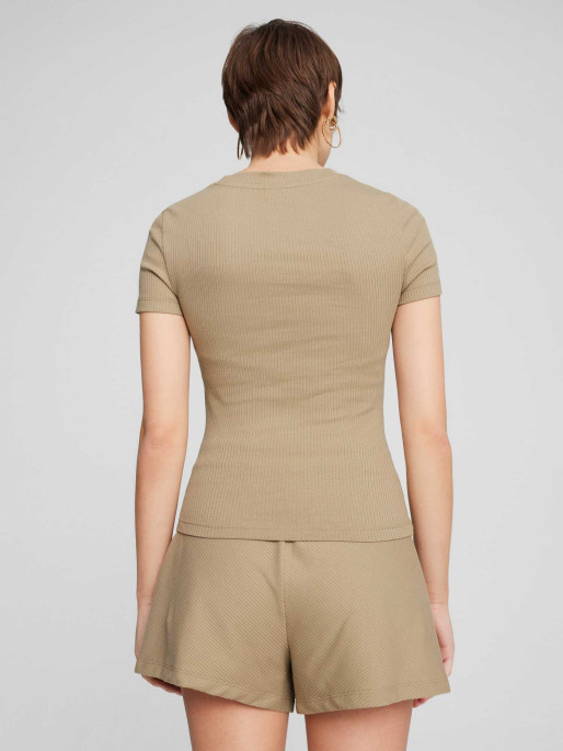 PUMA Tricou Classics Ribbed Slim