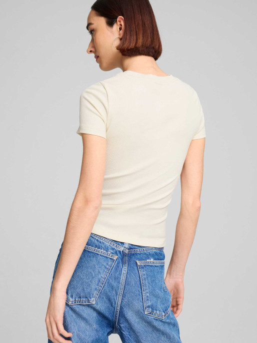 PUMA Tricou Classics Ribbed Slim