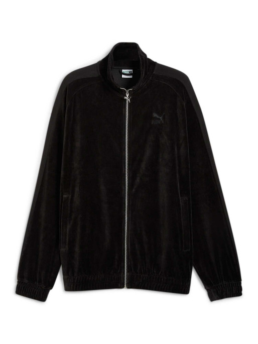 PUMA T7 Oversized Velour Track Jacket