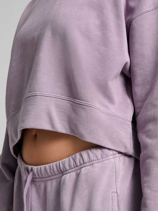 PUMA Hanorac Dare To Gymway Relaxed Washed Crew Tr