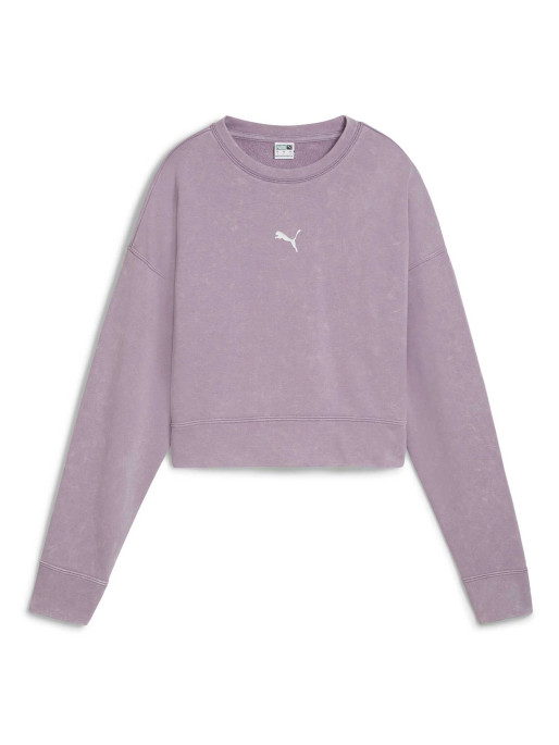 PUMA Hanorac Dare To Gymway Relaxed Washed Crew Tr