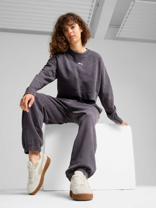 PUMA Блуза DARE TO GYMWAY Relaxed Washed Crew TR