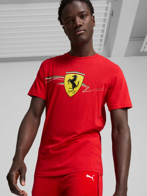 PUMA Ferrari Race Big Shield Tee