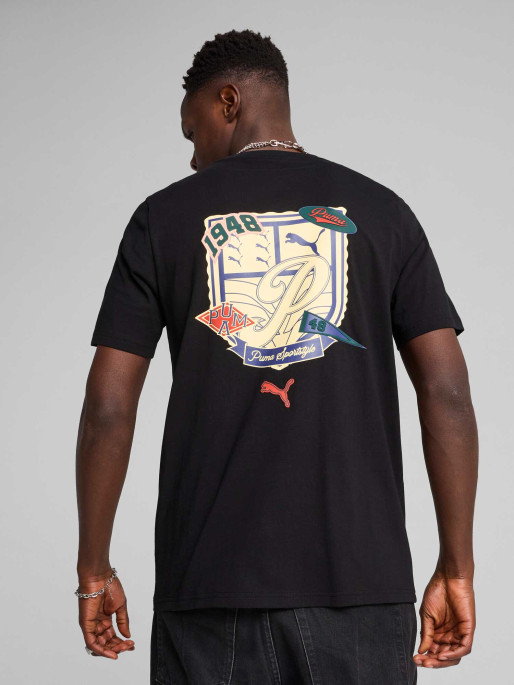 PUMA WARDROBE ESS SPORTS LEGACY Graphic Tee