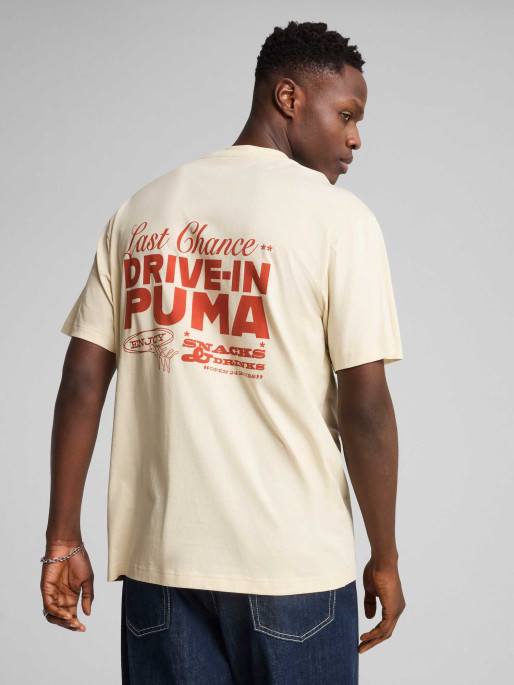 PUMA Тениска GRAPHICS Drive-In Relaxed Tee