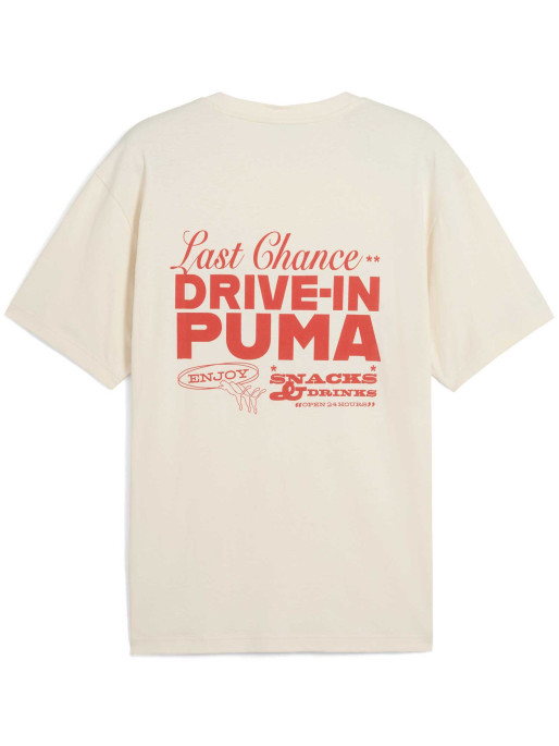 PUMA Тениска GRAPHICS Drive-In Relaxed Tee