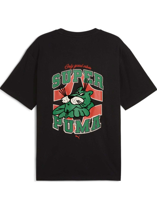 PUMA Тениска GRAPHICS Super Relaxed Tee