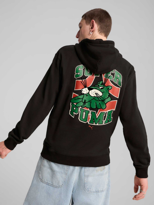 PUMA Суитшърт GRAPHICS Super Hoodie TR