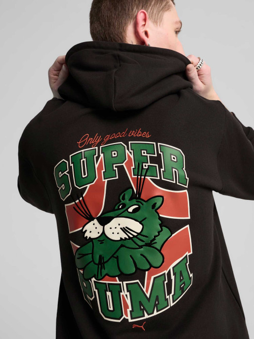 PUMA Суитшърт GRAPHICS Super Hoodie TR
