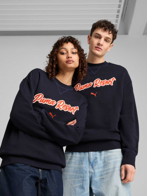 PUMA Блуза PREMIUM ESS Relaxed Graphic Crew TR