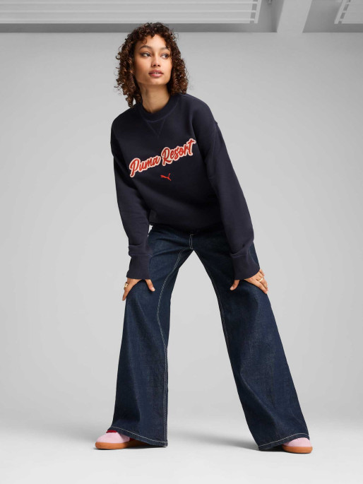 PUMA Блуза PREMIUM ESS Relaxed Graphic Crew TR