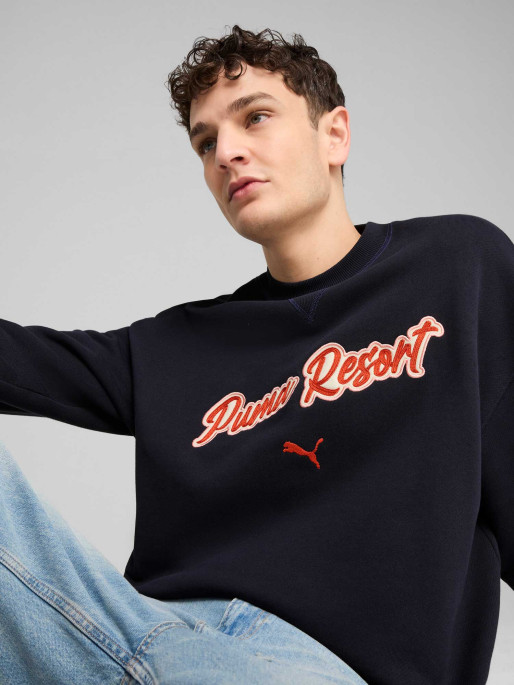 PUMA Блуза PREMIUM ESS Relaxed Graphic Crew TR