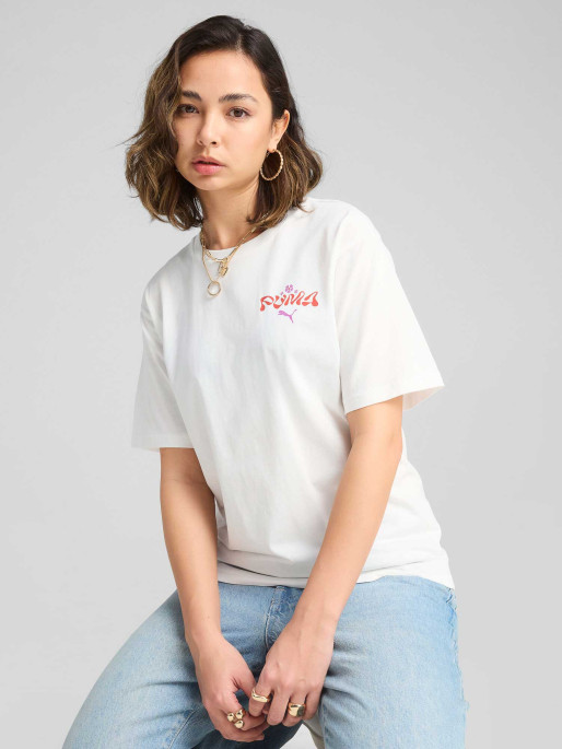 PUMA Тениска WARDROBE ESS FLORAL PACK