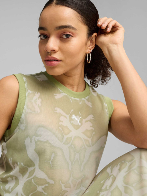 PUMA Rochie Dare to Mesh Aop Column