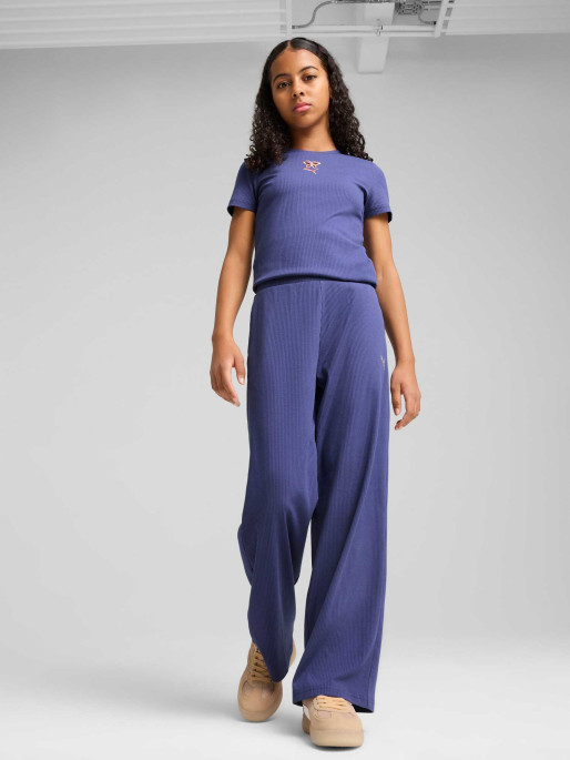 PUMA BUTTERFLY VIBE Ribbed Pants G