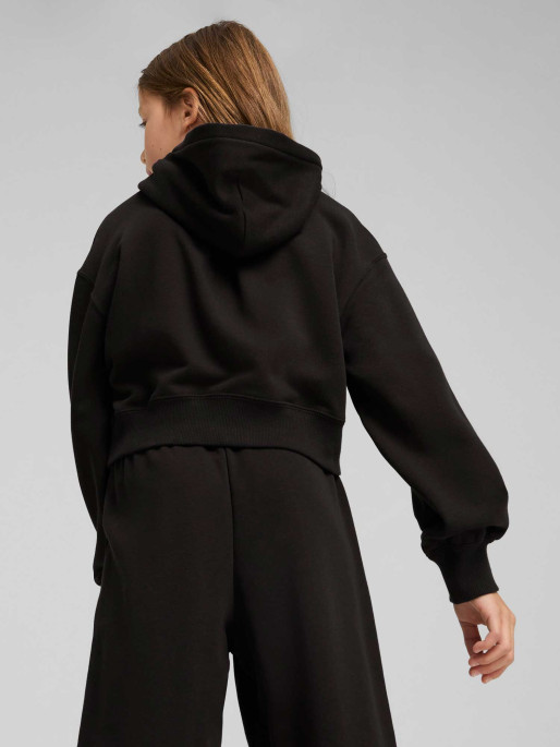 PUMA WARDROBE ESS Short Length Hoodie TR G