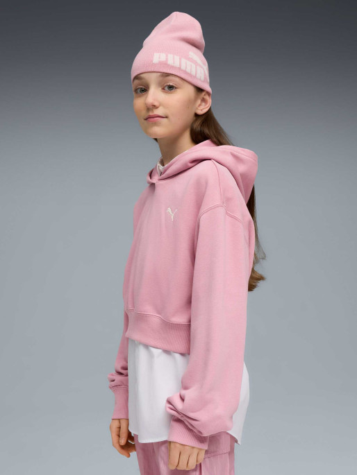 PUMA WARDROBE ESS Short Length Hoodie TR G