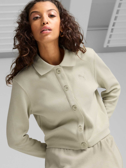 PUMA Жилетка CLASSICS ARTISANAL Polo Cardigan