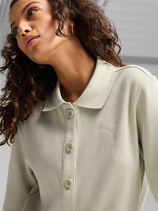 PUMA Жилетка CLASSICS ARTISANAL Polo Cardigan