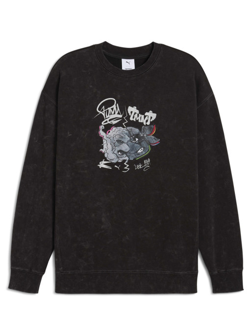 PUMA Bluza X Tmnt Relaxed Graphic Crew Tr