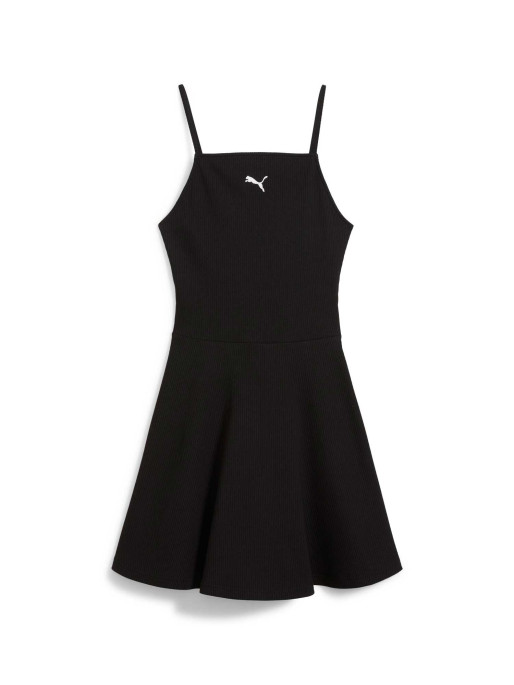 PUMA Rochie Wardrobe Ess Ribbed Flared