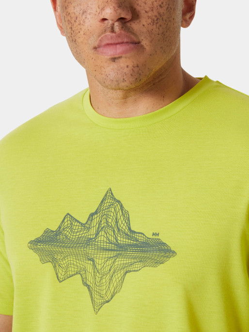 HELLY HANSEN Κοντομάνικη Μπλούζα Μ RECYCLED GRAPHIC