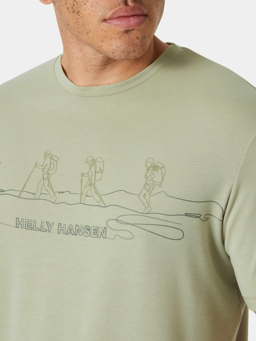 HELLY HANSEN Tricou Skog Graphic