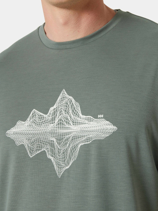 HELLY HANSEN Κοντομάνικη Μπλούζα Μ RECYCLED GRAPHIC