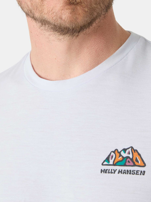 HELLY HANSEN Тениска SKOG GRAPHIC T-SHIRT