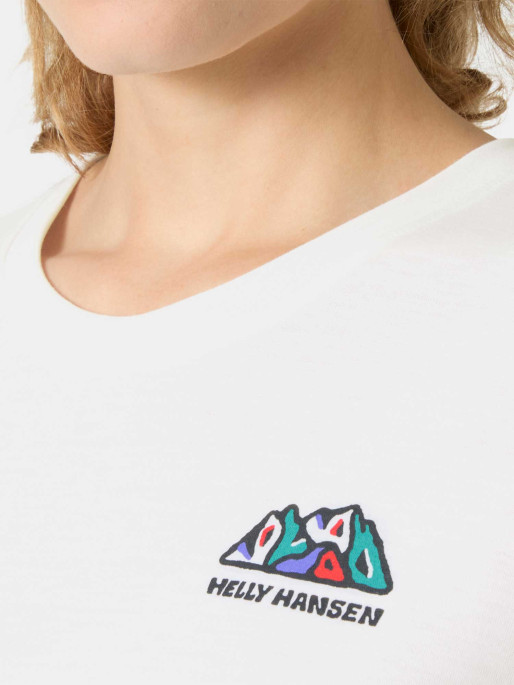 HELLY HANSEN Тениска W SKOG GRAPHIC TEE