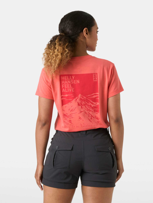 HELLY HANSEN Тениска W SKOG GRAPHIC TEE