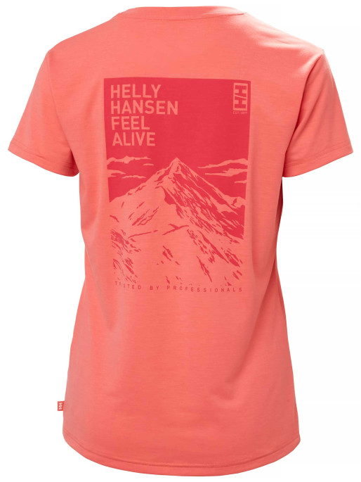 HELLY HANSEN Тениска W SKOG GRAPHIC TEE