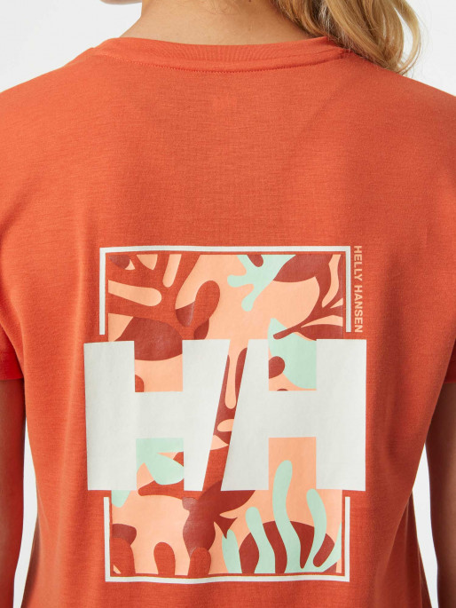 HELLY HANSEN Tricou W Skog Recycled Graphic