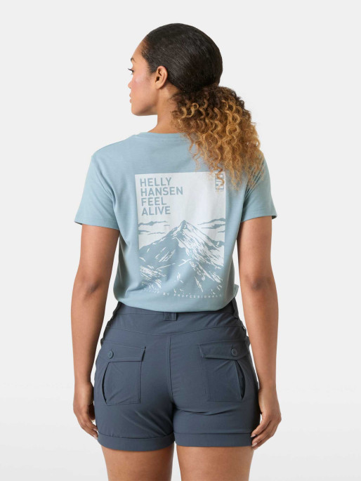 HELLY HANSEN Тениска W SKOG GRAPHIC TEE