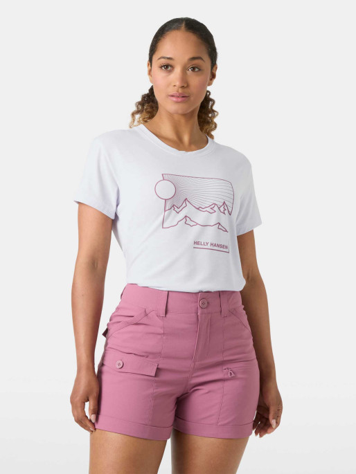 HELLY HANSEN Тениска W SKOG GRAPHIC TEE