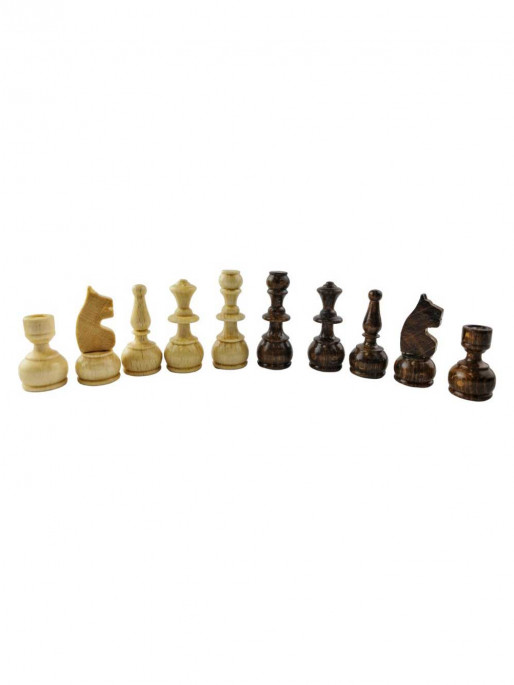 ORESHAK Set of wooden chess pieces