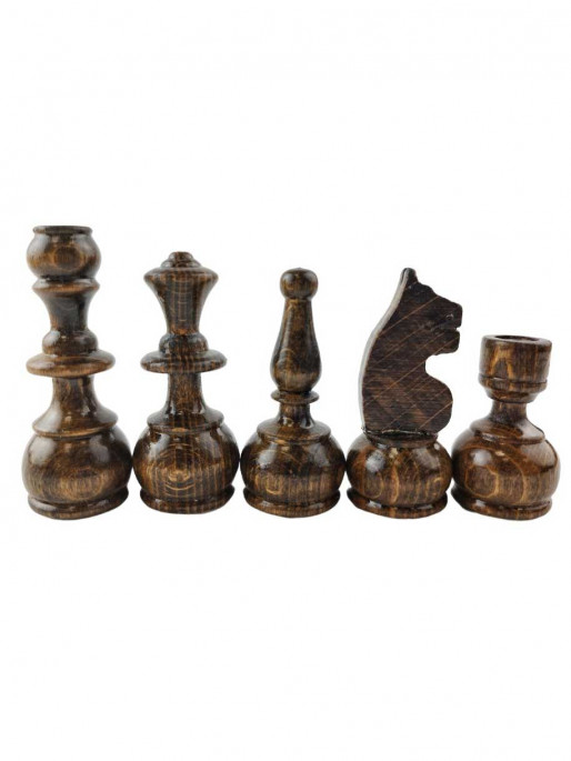 ORESHAK Set of wooden chess pieces