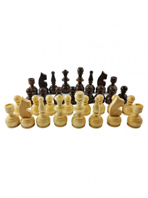 ORESHAK Set of wooden chess pieces