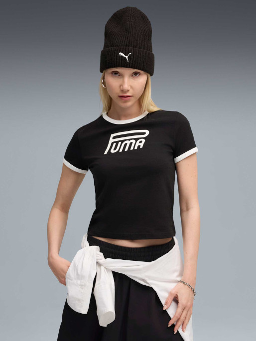 PUMA Тениска FUTURE.PUMA.ARCHIVE Graphic Slim Tee