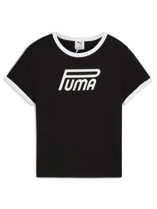 PUMA Тениска FUTURE.PUMA.ARCHIVE Graphic Slim Tee