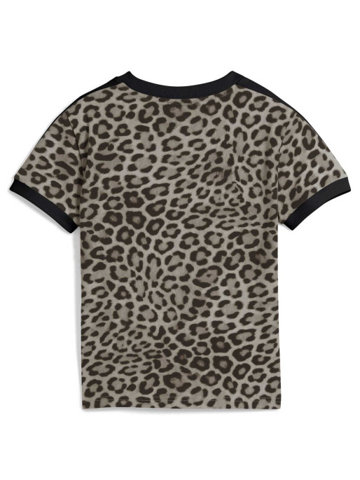 PUMA Тениска T7 LEO LUXE AOP Slim Tee