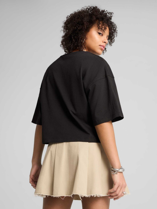 PUMA Tricou Leo Luxe Oversized Short