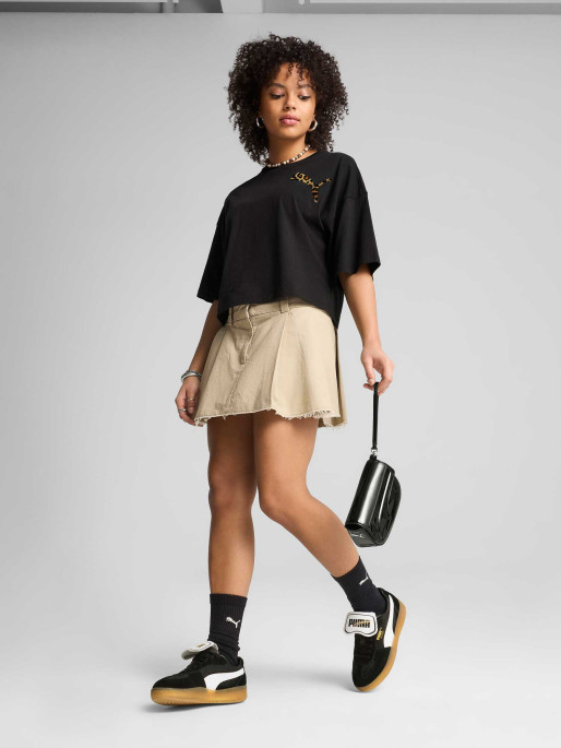 PUMA Tricou Leo Luxe Oversized Short