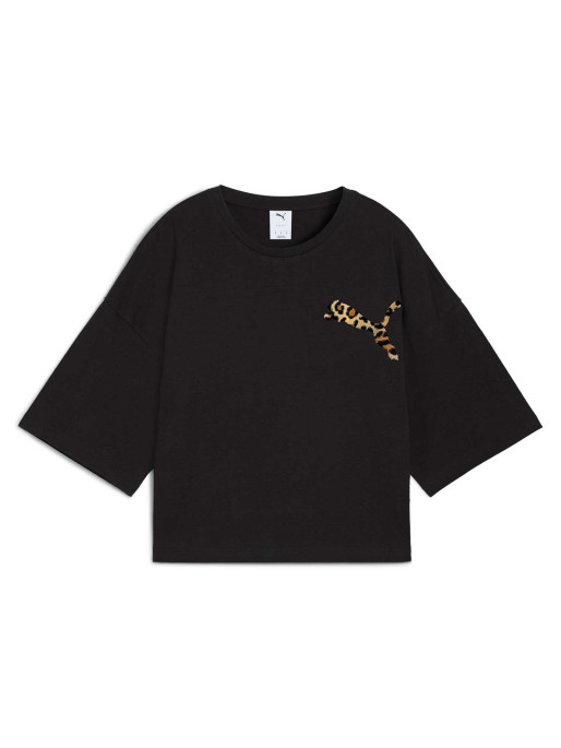 PUMA Tricou Leo Luxe Oversized Short