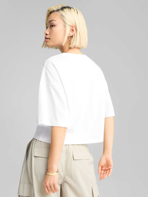 PUMA Тениска LEO LUXE Oversized Short Tee