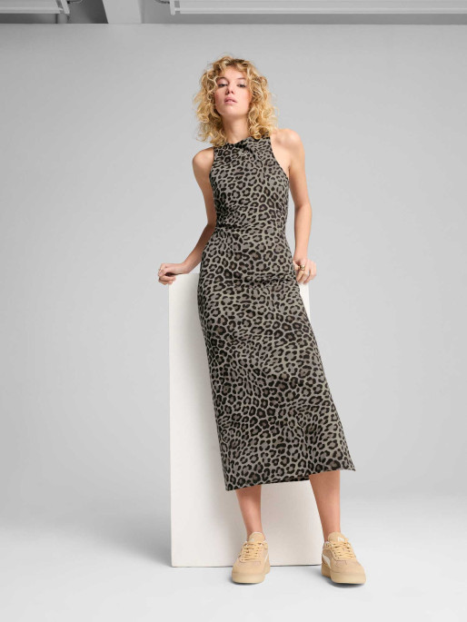 PUMA Rochie Leo Luxe Slim Aop