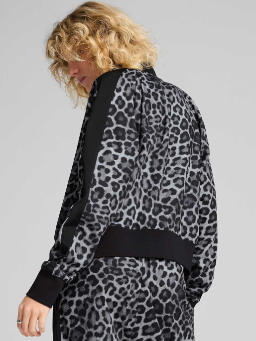 PUMA Bluza sport T7 Leo Luxe Aop Short Track